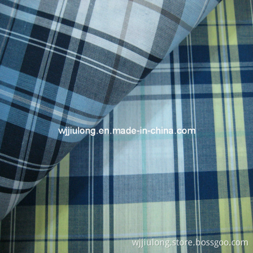 Cotton Check and Plaid Yarn Dyed Poplin Fabric&Woven
